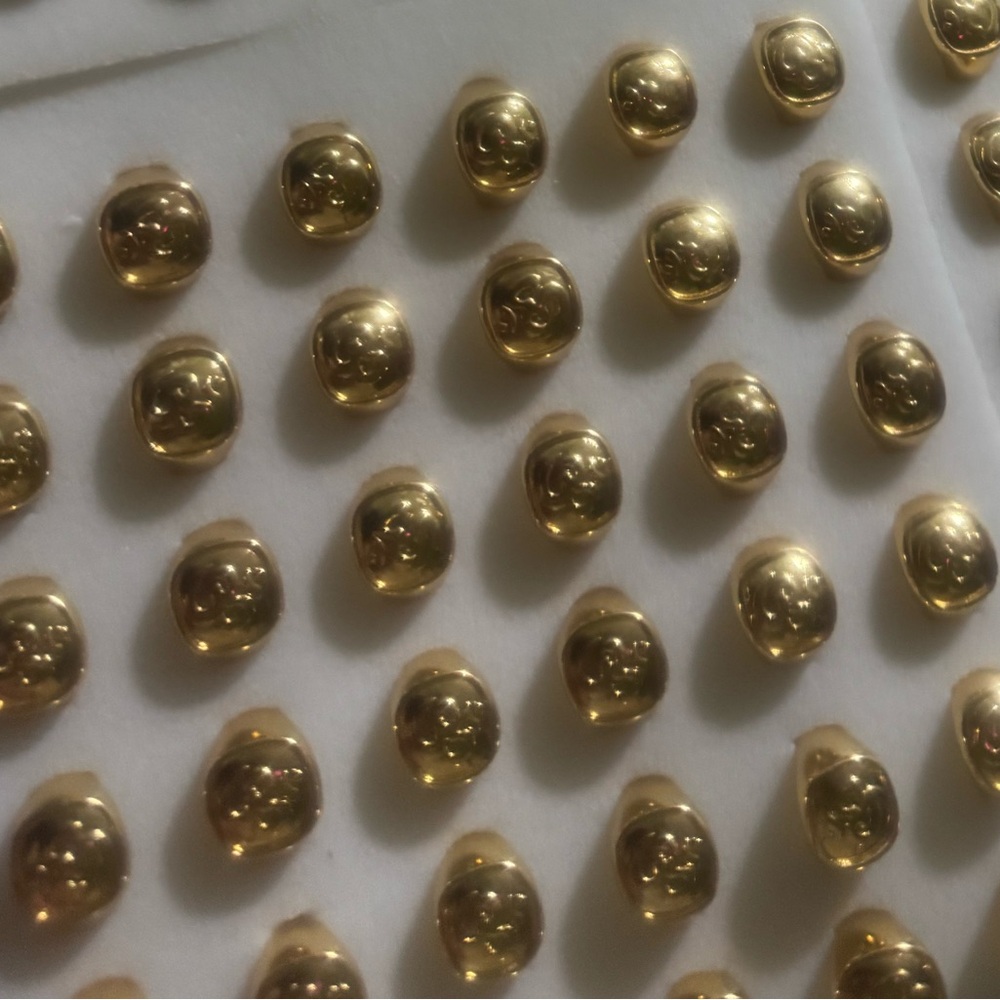 Gold Tone Rings